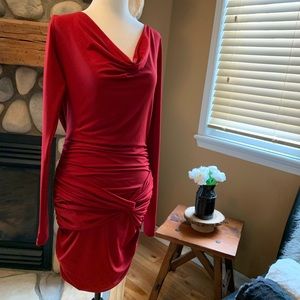 Guess by Marciano Long sleeve backless dress